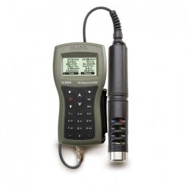 Hanna HI 9829-01201 Multiparameter Waterproof Meter with 65.6&#039; cable, pH/EC/DO/turbidity-