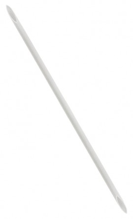 LevGo<sup>MD</sup> 120005 smartSpatula<sup>MD</sup> Micro spatule de laboratoire jetable en PP antistatique, opaque, 140 mm, lot de 300-