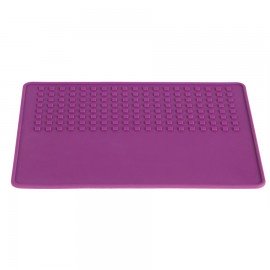 Heathrow Scientific 120748 Workstation Lab Mat, purple, 12 x 14.9 x 0.1&amp;quot;-