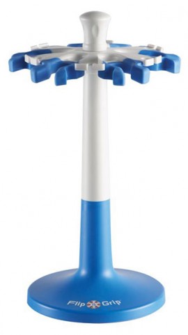 Heathrow Scientific HS120026 Flip &amp; Grip Universal Pipette Holder, Blue-