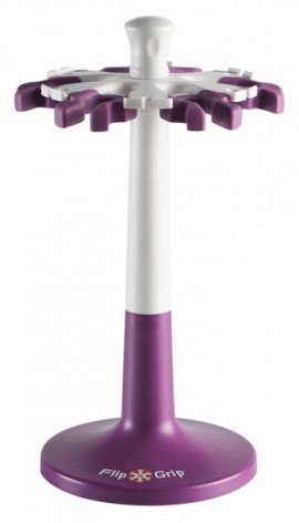 Heathrow Scientific HS120057 Flip &amp; Grip Universal Pipette Holder, Magenta-
