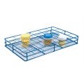 Heathrow Scientific HS120091 Epoxy Coated Wire Rack, 58mm Well, 6x4 Array-
