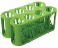 Heathrow Scientific HS120191 Adapt-A-Rack Flexible Multi-Tube Rack, Green/Green-