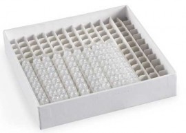 Heathrow Scientific HS120220 Cardboard Micro Tube Box, 0.2mL Tube-