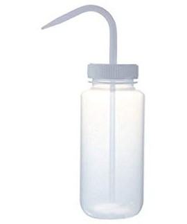 Heathrow Scientific HS120245 Wash Bottle Color Coded, White-