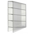 Heathrow Scientific HS20611 Pipette Rack, Acrylic, Clear-