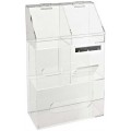 Heathrow Scientific HS234523 Clearly Safe Workstation Storage Bin-