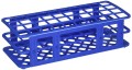 Heathrow Scientific HS243071B Rack Fold Blue 13mm EA, 5 to 30mL, Blue-