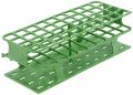 Heathrow Scientific HS27513C OneRack Test Tube Rack, 20 mm, Green, 8pk-