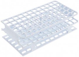 Heathrow Scientific HS27551A OneRack Test Tube Rack, 13 mm, White, 8pk-