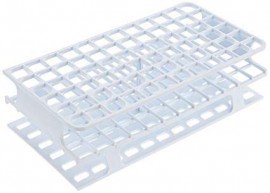 Heathrow Scientific HS27551A OneRack Test Tube Rack, 13 mm, White, 8pk-