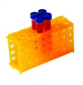 Heathrow Scientific HS29022F 4-Way Tube Rack, Orange, Pack of 5-