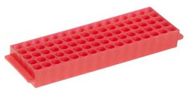 Heathrow Scientific HS29025D Microtube Racks 80-Well, Pink-