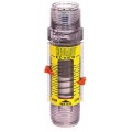 Hedland H621-107 EZ; Oil Flow Meter, PVC 1&amp;quot; Connection, 1 to 7 GPM-