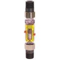 Hedland H629-116 EZ; Oil Flow Meter, 1&quot; Male Swivel PVC Fitting, 1.0-16 GPM-