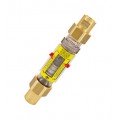 Hedland H628-010  Variable Area Mechanical Flowmeter, 1 to 10 gpm-
