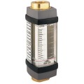 Hedland H805B-030 D&amp;eacute;bitm&amp;egrave;tre &amp;agrave; section variable, filetage 1-1/4&amp;quot; NPT, gamme de d&amp;eacute;bit de 3 - 30 gal/min-