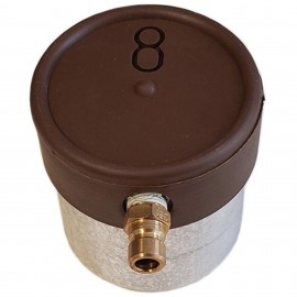 Waekon FPT25-8F Gas Cap Adapter, brown-