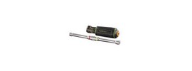 Hilmor 1839054 Quick-Change Magnetic Nut Driver, 3&amp;quot;, &amp;frac14;&amp;quot;, 5&amp;frasl;16&amp;quot;-