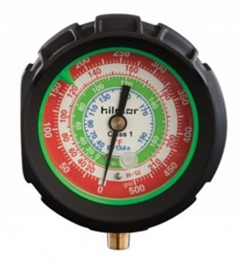 Hilmor 1839093 Gauge, R22-R404A-R410A High, 3-1⁄8&amp;quot;, AG22404410H-
