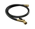 Hilmor 1935926 Black Vacuum Hose with ball valve end, 60&amp;quot;-