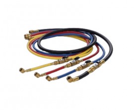 Hilmor 1936002 Tuyau de r&amp;eacute;frig&amp;eacute;ration avec extensions &amp;agrave; robinet &amp;agrave; boisseau sph&amp;eacute;rique, lot de 4-