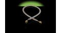Hilmor 1950651 Stainless Steel Evacuation Hose, 3/8&amp;quot;, 60&amp;quot;-