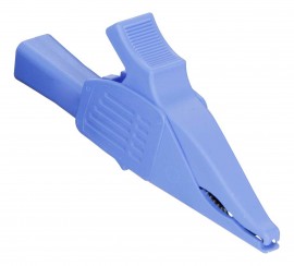 Hioki 9751-03 Alligator Clip, Blue-