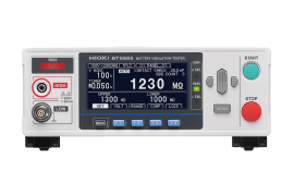 Hioki BT5525 Battery Insulation Tester, 0.05 to 9999 M&amp;ohm;, 25 to 500 V-