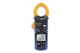 Hioki CM4003 True RMS AC Leakage Clamp Meter with output and external power supply function, 200 A-