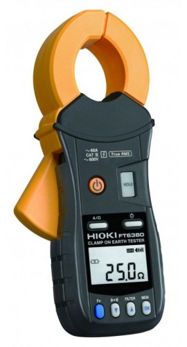 Hioki FT6380 Clamp On Earth Ground Resistance Tester with super slim jaws-