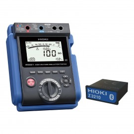 Hioki IR5051-90 PV High-Voltage Insulation Tester with wireless adapter, 2000 V-