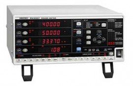 Hioki PW3337 3-Channel Benchtop AC/DC Power Meter, 15 to 1,000V-