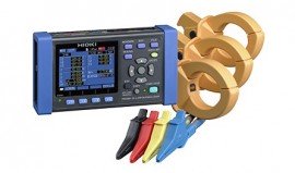 Hioki PW3360-20/1000Pro Clamp-On Power Logger Kit, 1,000 A-