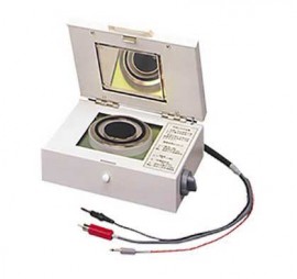 Hioki SME-8310 Plate Sample Electrode for Hioki SM-8200 Series Super Megohm Meters, 1.97&quot;-