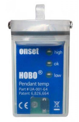 Onset HOBO UA-001-64 Enregistreur de donn&amp;eacute;es de temp&amp;eacute;rature Pendant, 64 Ko-