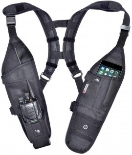 HolsterGuy USH-300-D Universal Radio Shoulder Holster, double radio-