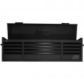 Homak BK02072120 Coffre sup&amp;eacute;rieur S&amp;eacute;rie RS Pro, 1.83 m, 12 tiroirs, noir-
