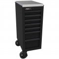 Homak RS PRO BK08014070 Armoire lat&amp;eacute;rale &amp;agrave; 7 tiroirs, 368.3 mm, noir-