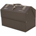 Homak BW00210220 Coffre &amp;agrave; outils en acier &amp;agrave; compartiments coulissants, 558.8 mm, 4 tablettes-
