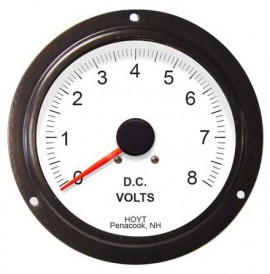 Hoyt 250-45 DC Voltmeter, 4.5&amp;quot;, 0 to 50 MV DC-