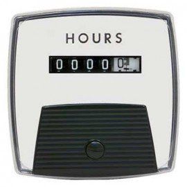 Hoyt 503-HRM 3.5&amp;quot; Mechanical Elapsed Time Meter, 10,000/1/10, 120 V/60 HZ-