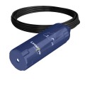 Icon Process Controls 100 Series Submersible Level Sensor, PP Material, Kalrez Seals, Ceramic Diaphragm, 15m Teflon Jacketed Cable, 4-20mA Output, 0-34ft Range-