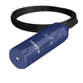 Icon Process Controls 100 Series Submersible Level Sensor, PTFE Material, Kalrez Seals, Ceramic Diaphragm, 20m Teflon Jacketed Cable, Voltage Output, 0-54ft Range-