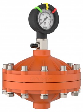 Icon Process Controls PPPF-125-P PulsePro PF Series Pulsation Dampener, 1.25&amp;quot;, glass-filled PP-