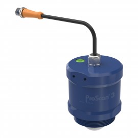 Icon Process Controls Proscan 3 Series Radar Level Sensor, PP Material, 1.5&quot; NPT Connection, 20m Range, 80Ghz, Blind, 4-20mA Loop Powered-