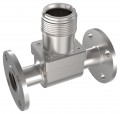 Icon Process Controls SSF015 Truflo TI Insertion Paddle Wheel Flow Meter Fitting, 1 1/2" 316 SS TI3 Series Flanged Tee Fittings-