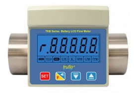 Icon Process Controls TK3B-15-SS Battery Operated Paddle Wheel Flow Meter, 0.5&amp;quot; pipe size-