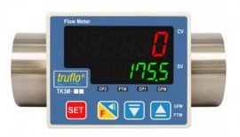 Icon Process Controls TK3M-08-SS Paddle Wheel Flow Meter with transmitter, 0.25&amp;quot; pipe size, 4 to 20 mA signal-