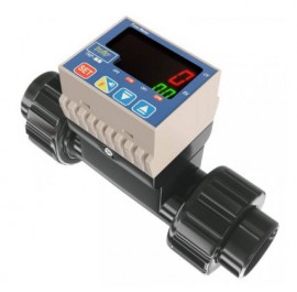 Icon Process Controls TKP-50-P Paddle Wheel Flow Meter with flow rate/flow total pulse, PVC, 2&amp;quot;-